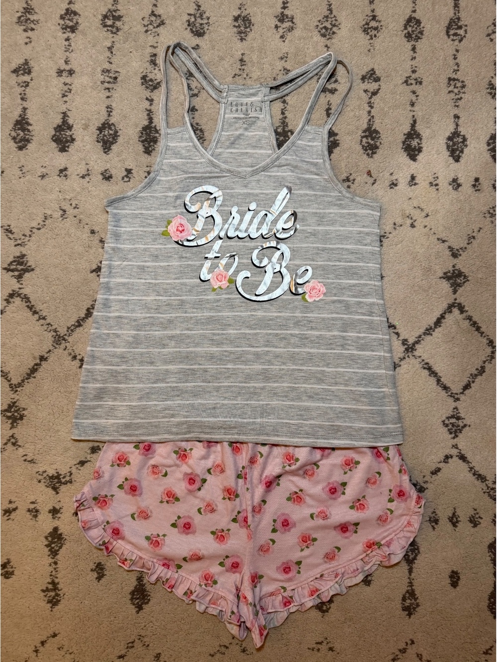 Love & Cherish Bride Be Pajama Set XS